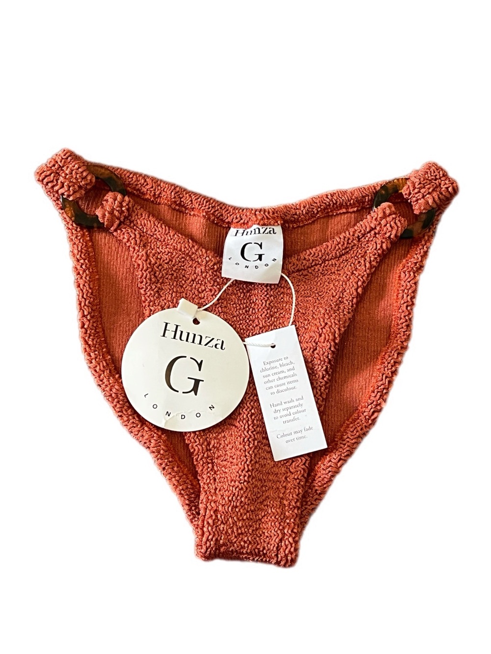 Hunza G Gloria Bikini Bottoms | Metallic - Picture 2 of 6
